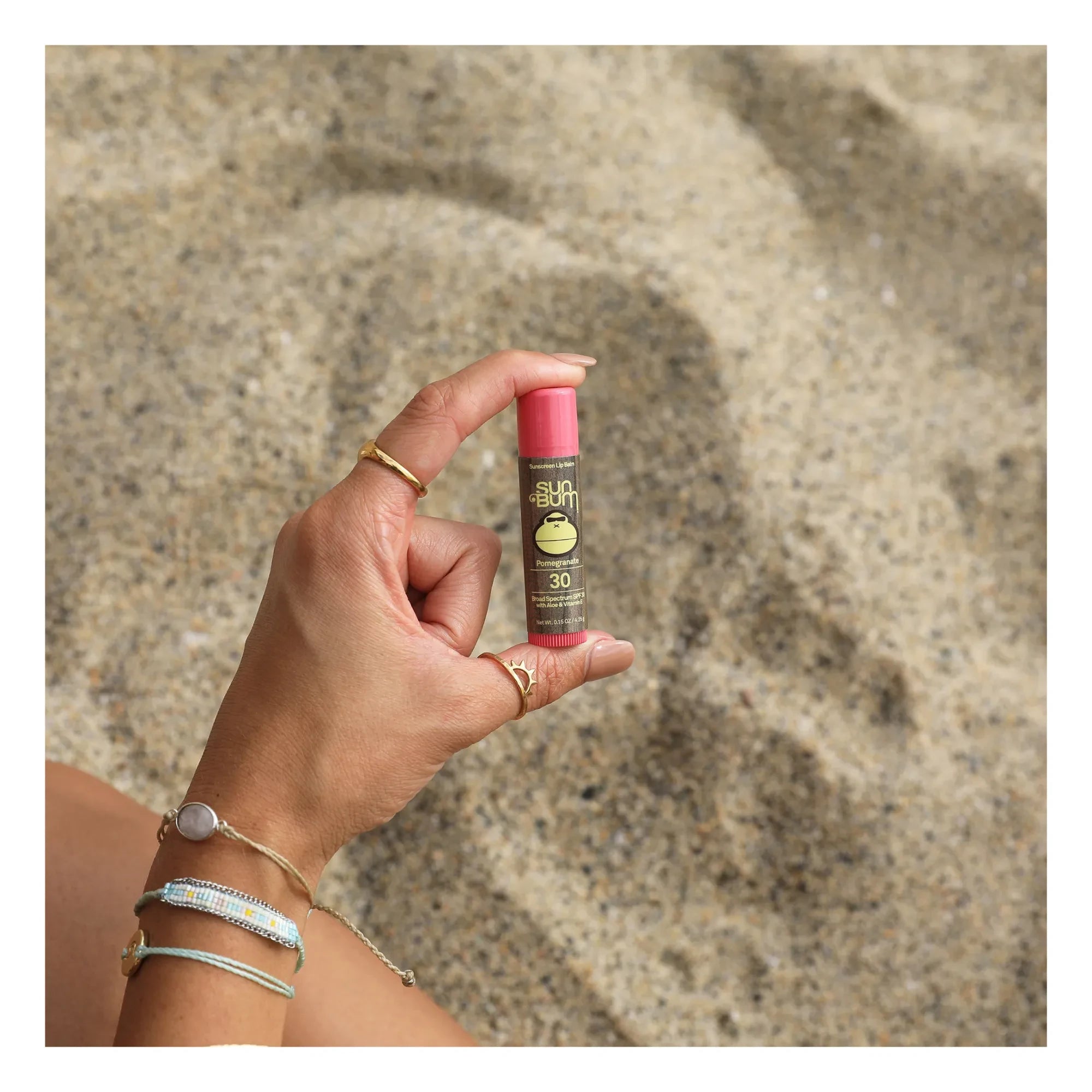 Sunbum - Protective Lip Balm SPF30 Pomegranate - 4.25 g