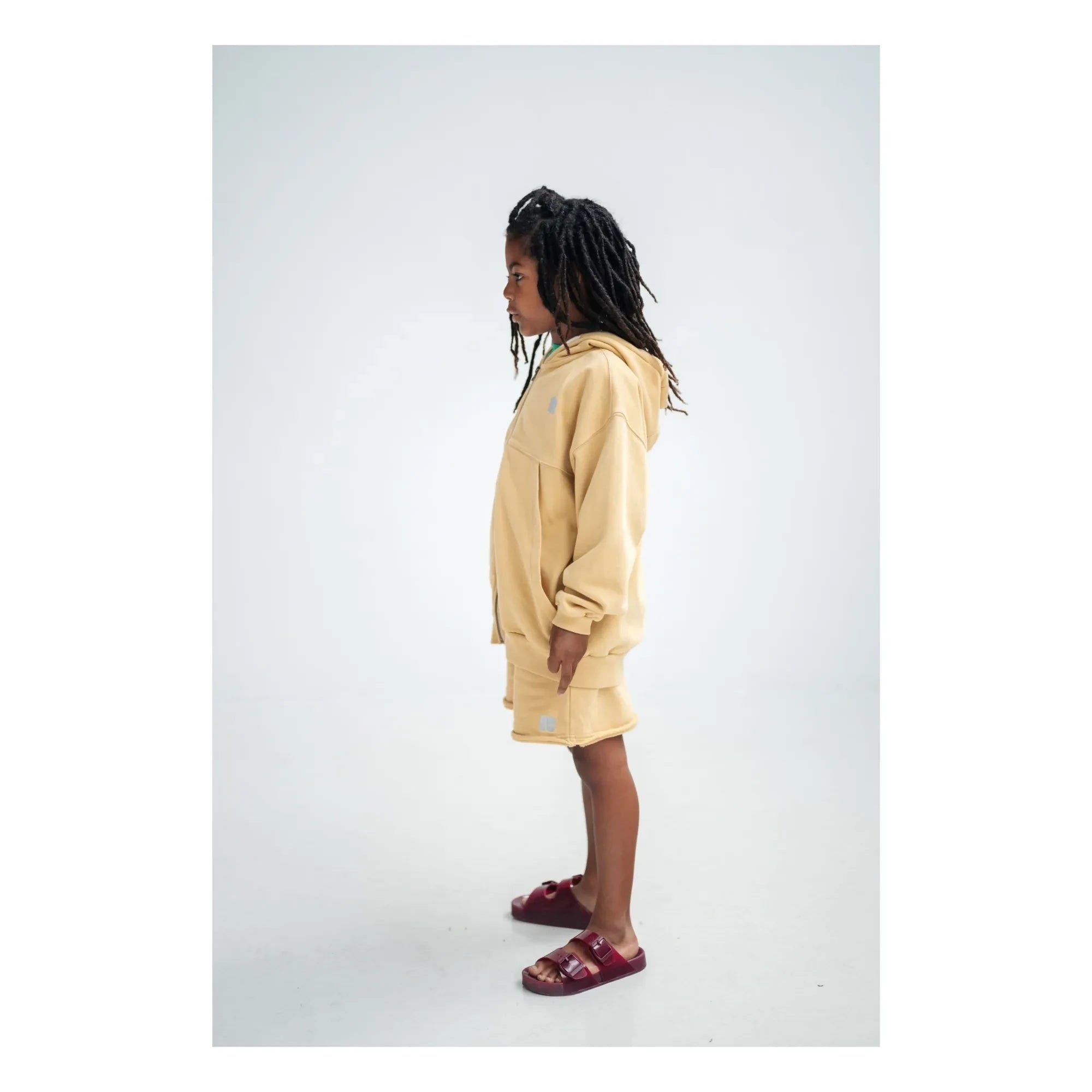 Repose AMS - Organic Cotton Jogger Shorts R | Yellow