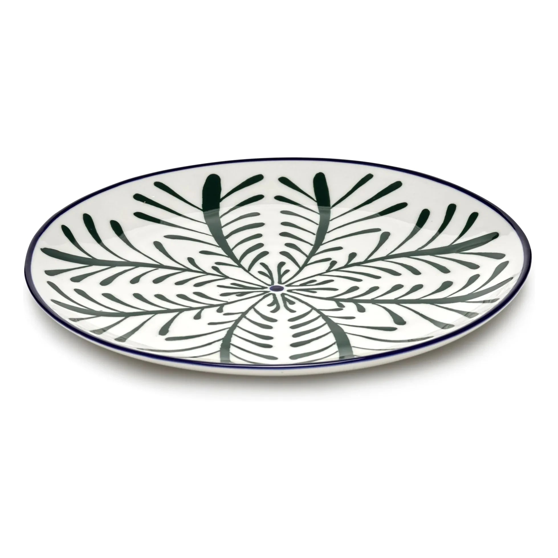 Serax - Baazar Dinner Plates, Waww La Table - Set of 4 | Green
