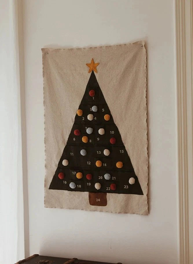 Lorena Canals - Christmas Tree Advent Calendar | Dark Green