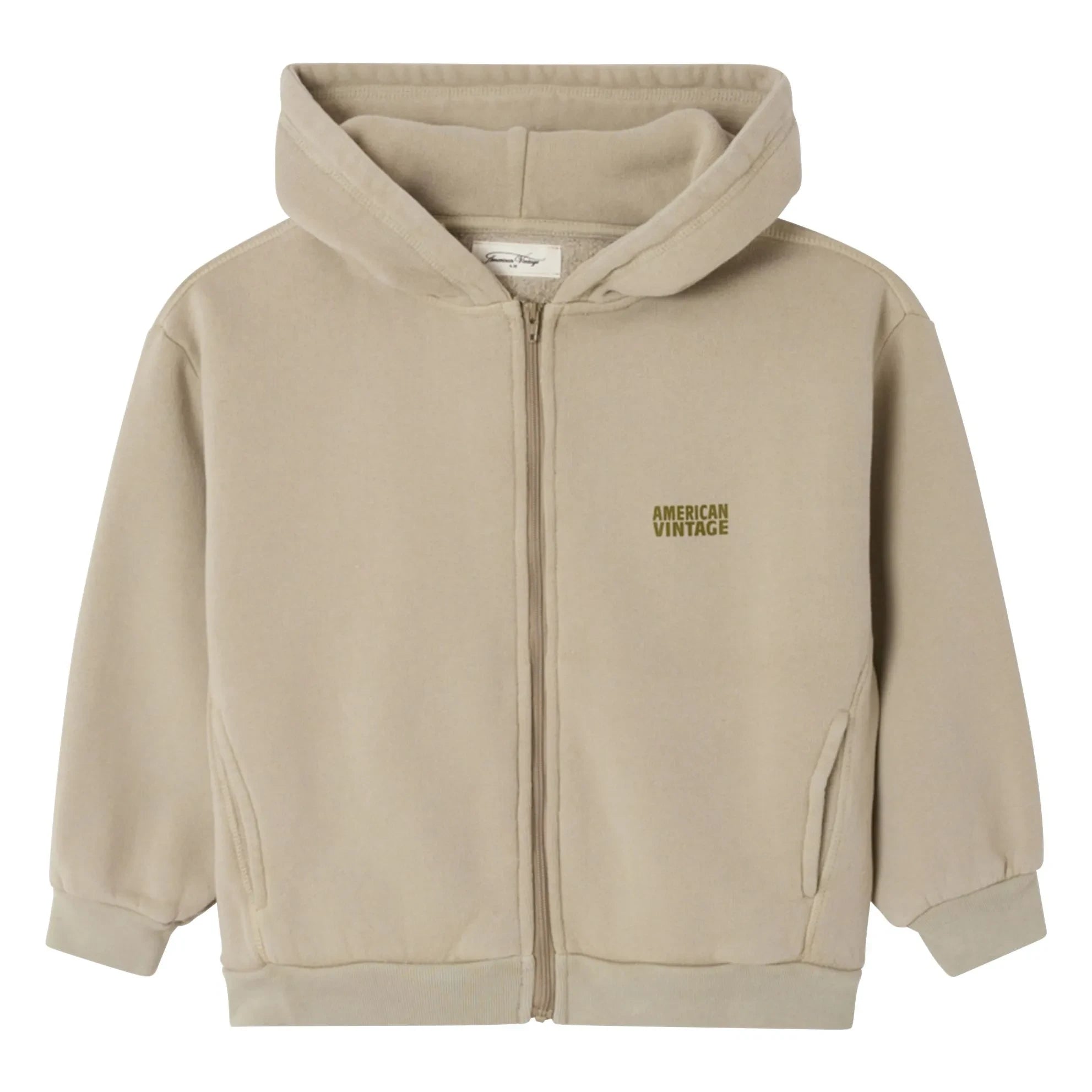 American Vintage - Izubird zip-up sweatshirt | Light Gray