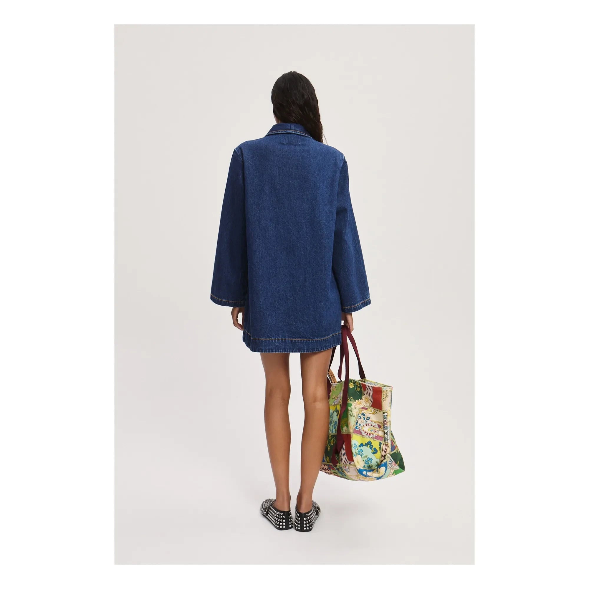 Alémais - Speedy Denim Elbise | Indigo