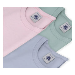 Petit Bateau - Set of 3 Cocot T-Shirts | Pink