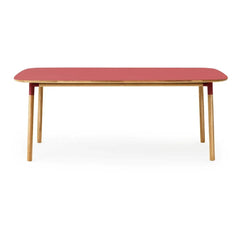Normann Copenhagen - Form Rectangular Table 95x200 cm | Red