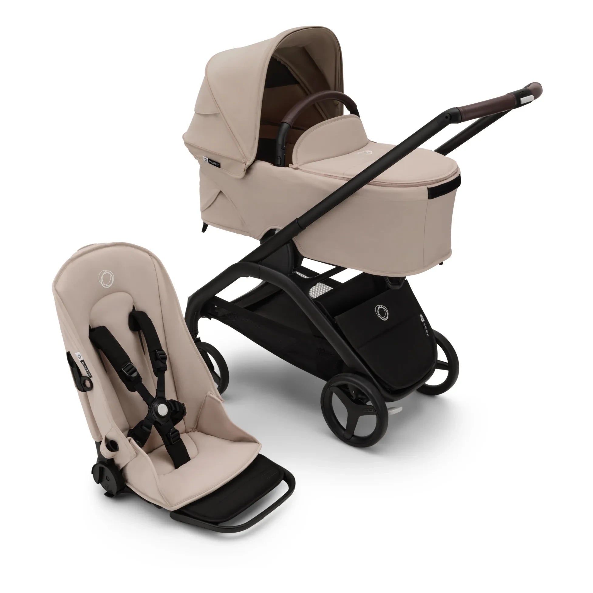 Bugaboo - Bugaboo Dragonfly City Baby Stroller for 2nd Year | Taupe Brown