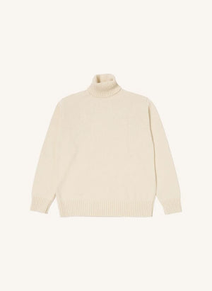 Universal Works - Turtleneck Sweater | Ecru