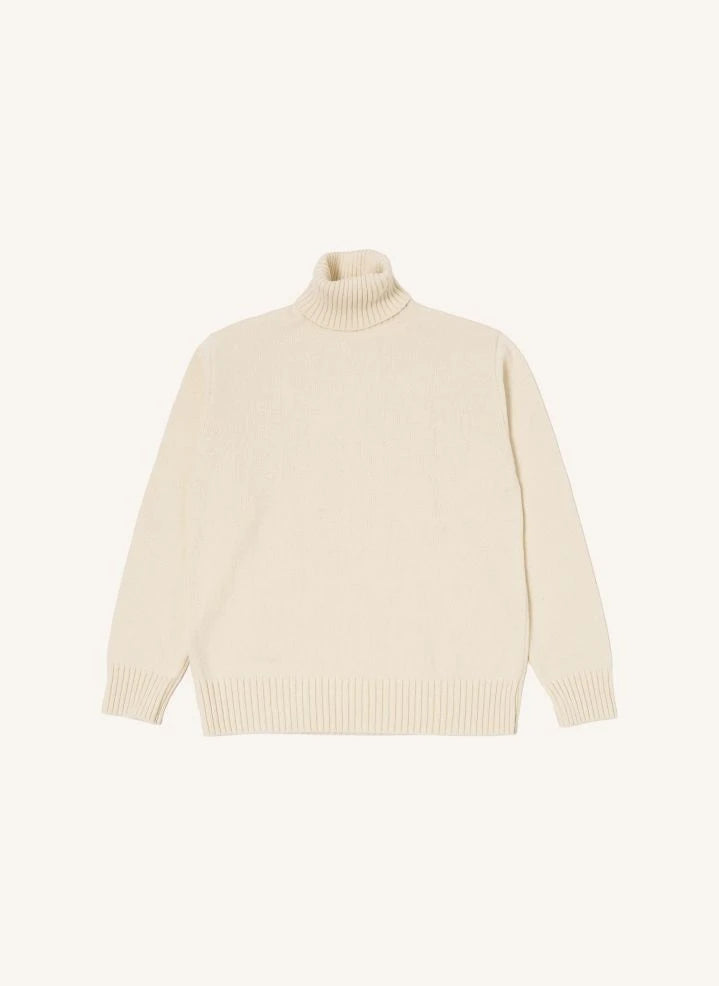 Universal Works - Turtleneck Sweater | Ecru