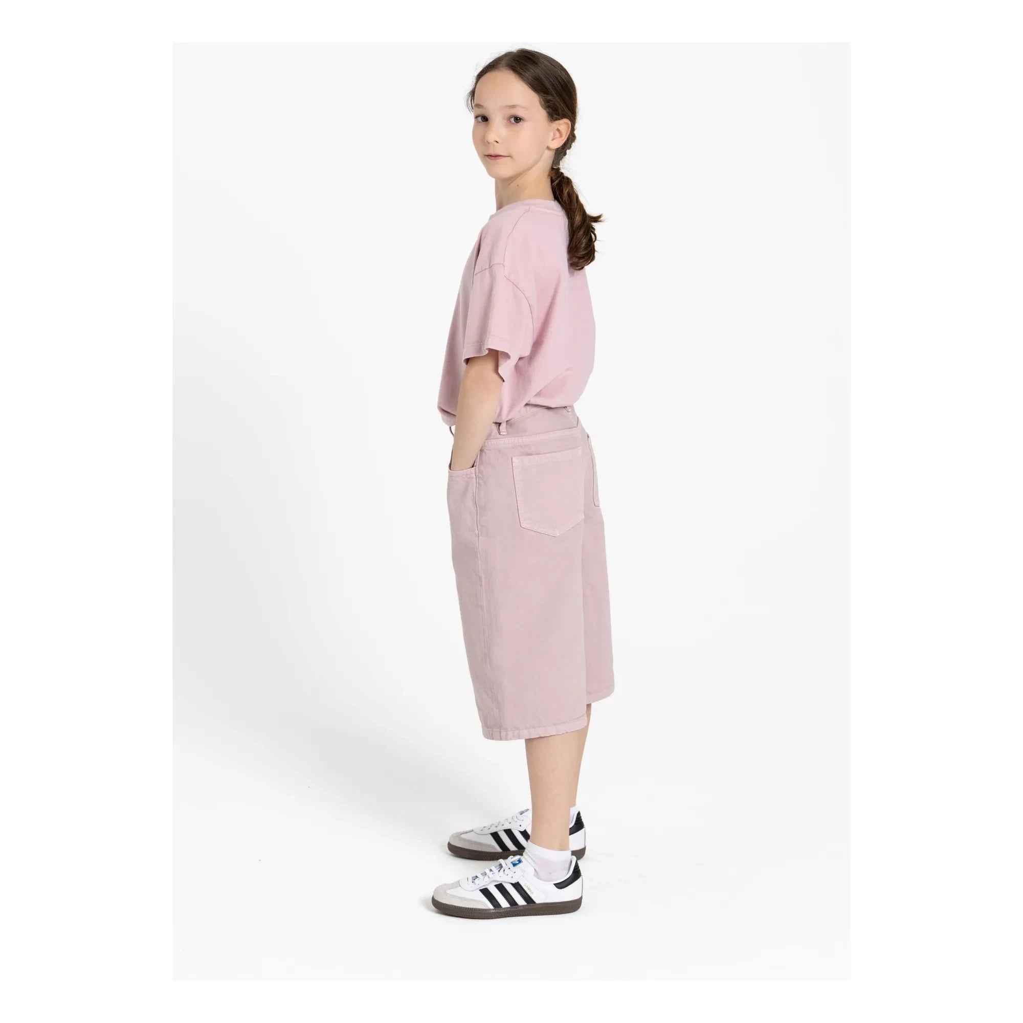 Smallable Kid - Russel Bermuda Shorts | Powder Pink