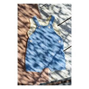 1+ in the family - Skiros Denim Jumpsuit | Light Blue