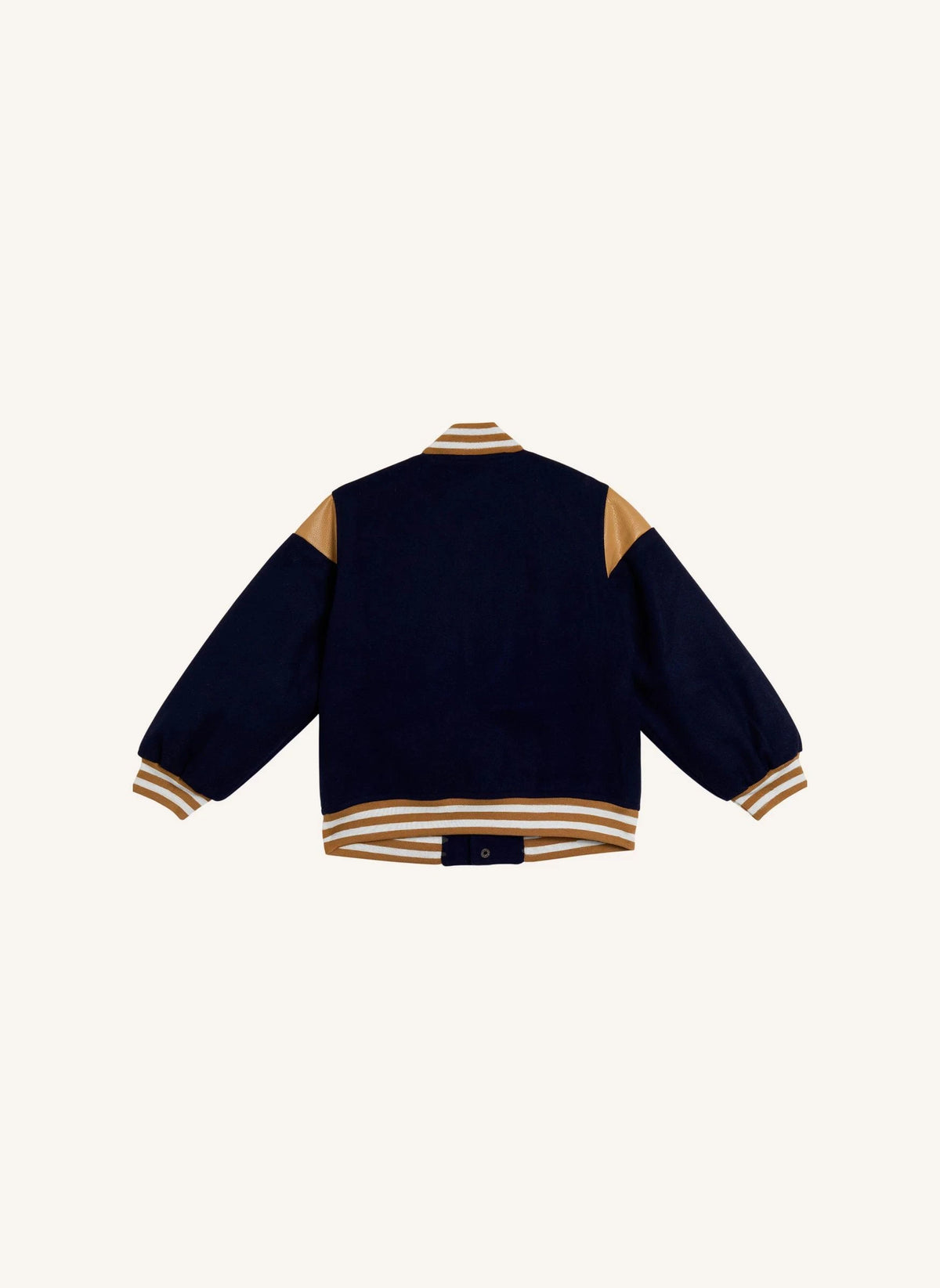 Stella McCartney Kids - SMC Yün Beyzbol Ceketi | Koyu Mavi