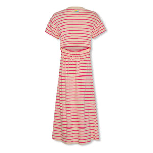 AO76 - Striped Neo Dress | Pink