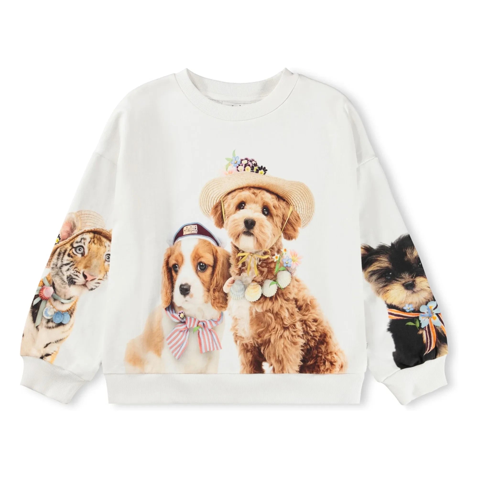 Molo - Maxi Dog Sweat Organik Pamuk | Beyaz