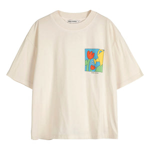 Bobo Choses - Gardening Time organic cotton T-shirt | Ecru