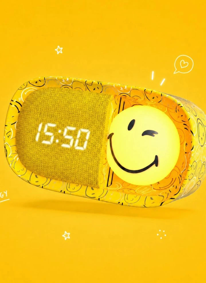 MOB - Dreamy Alarm Clock - MOB x Smiley World | Yellow