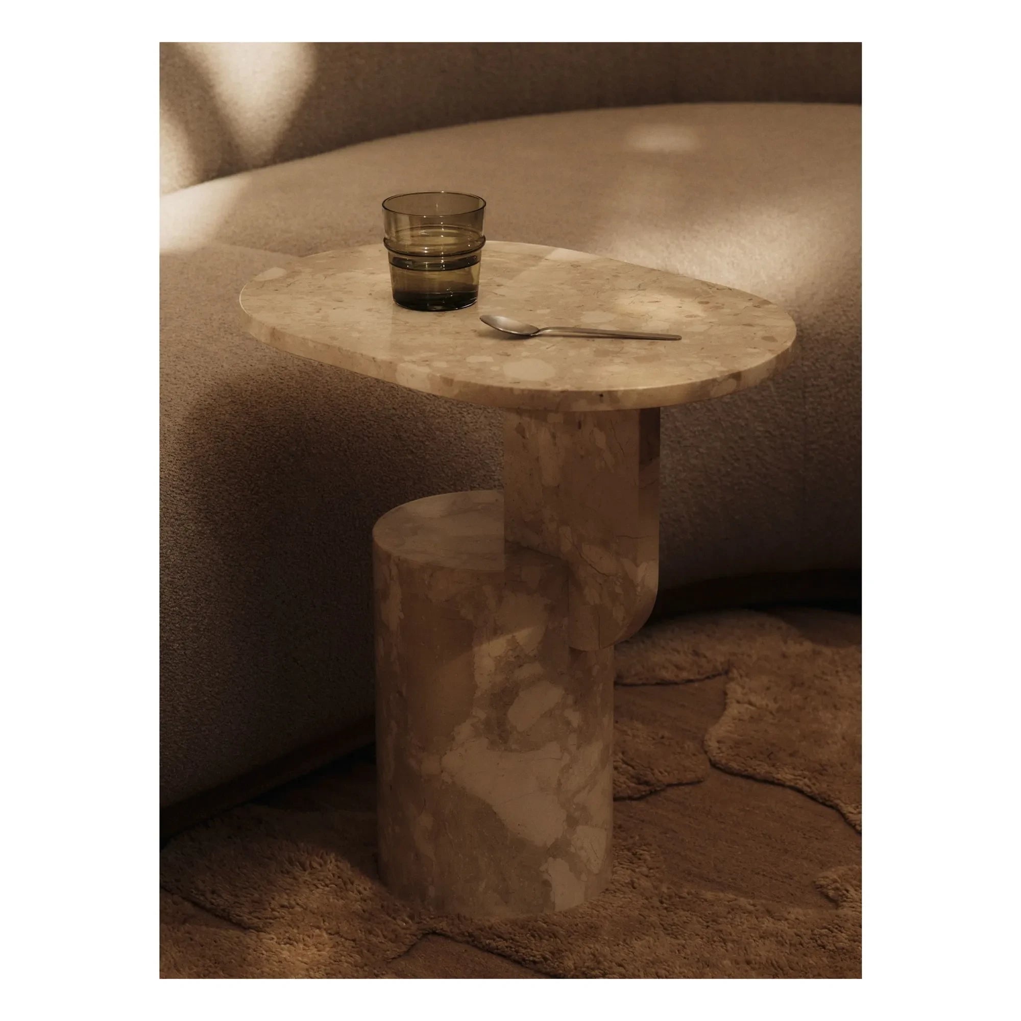Ferm Living - Marble Side Table | Sand