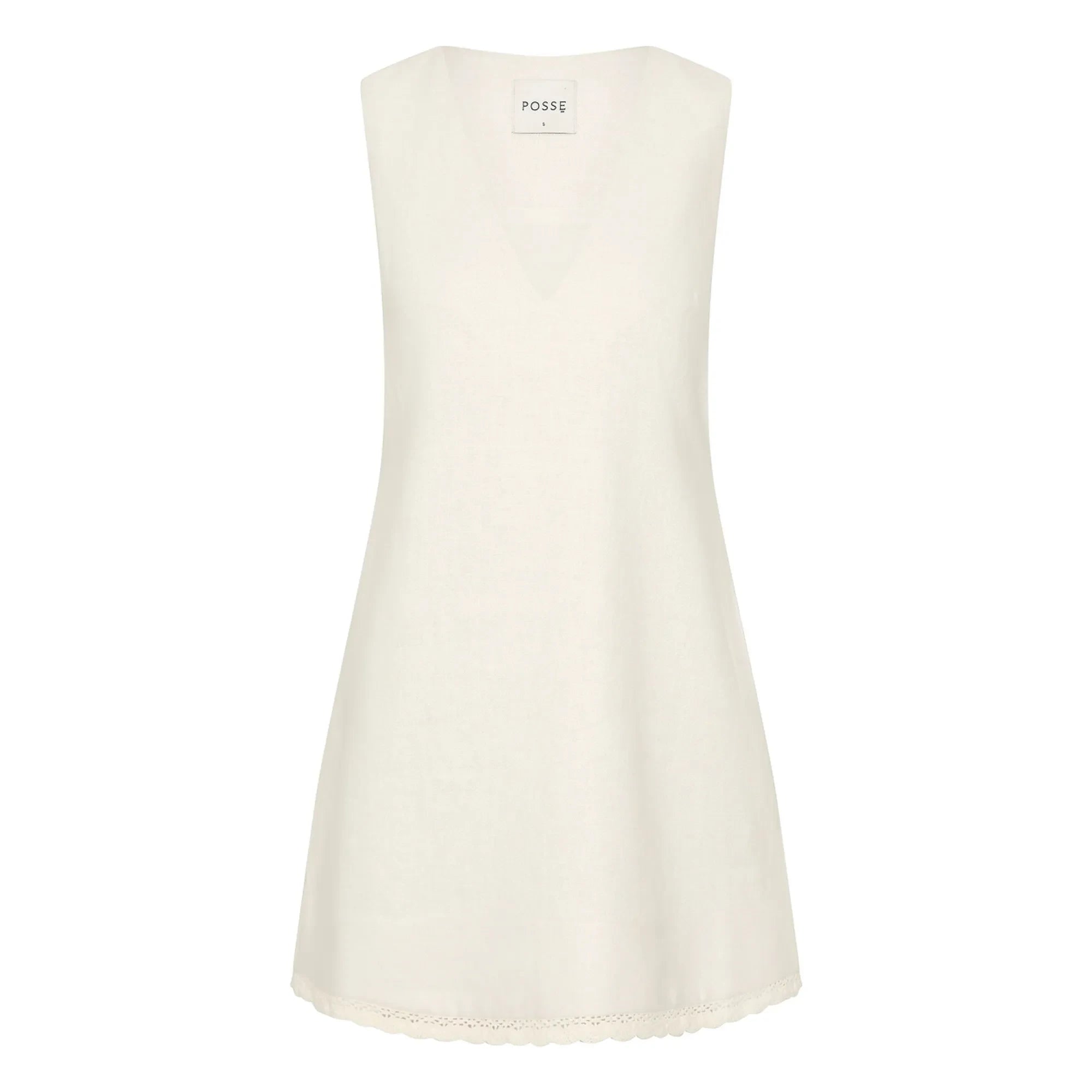 Posse - Effi Linen Dress | Cream