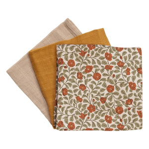 Main Sauvage - Quicy Tree Baby Diapers - 3-piece Set