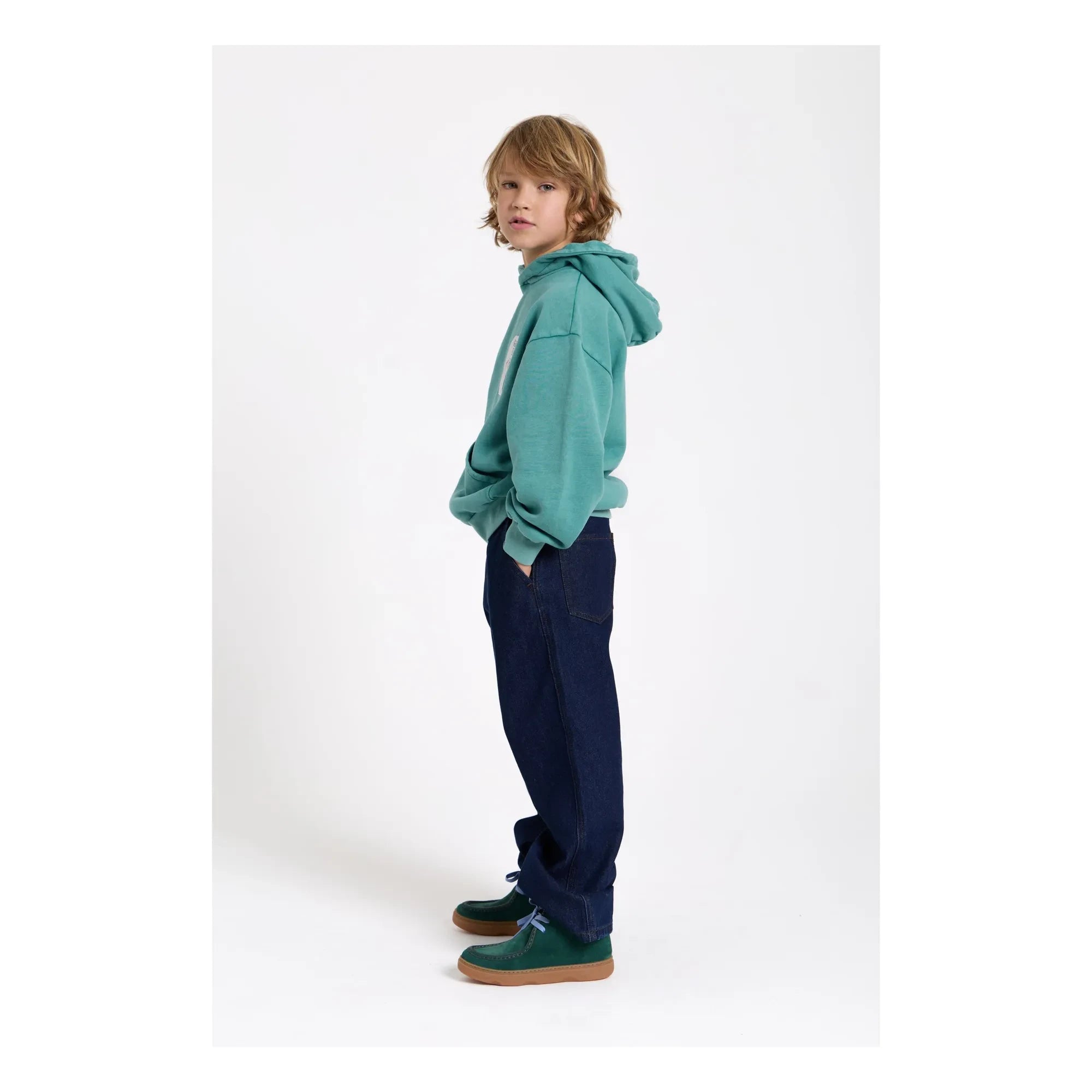 Finger in the nose - Hope Organic Cotton Sweatshirt | Green