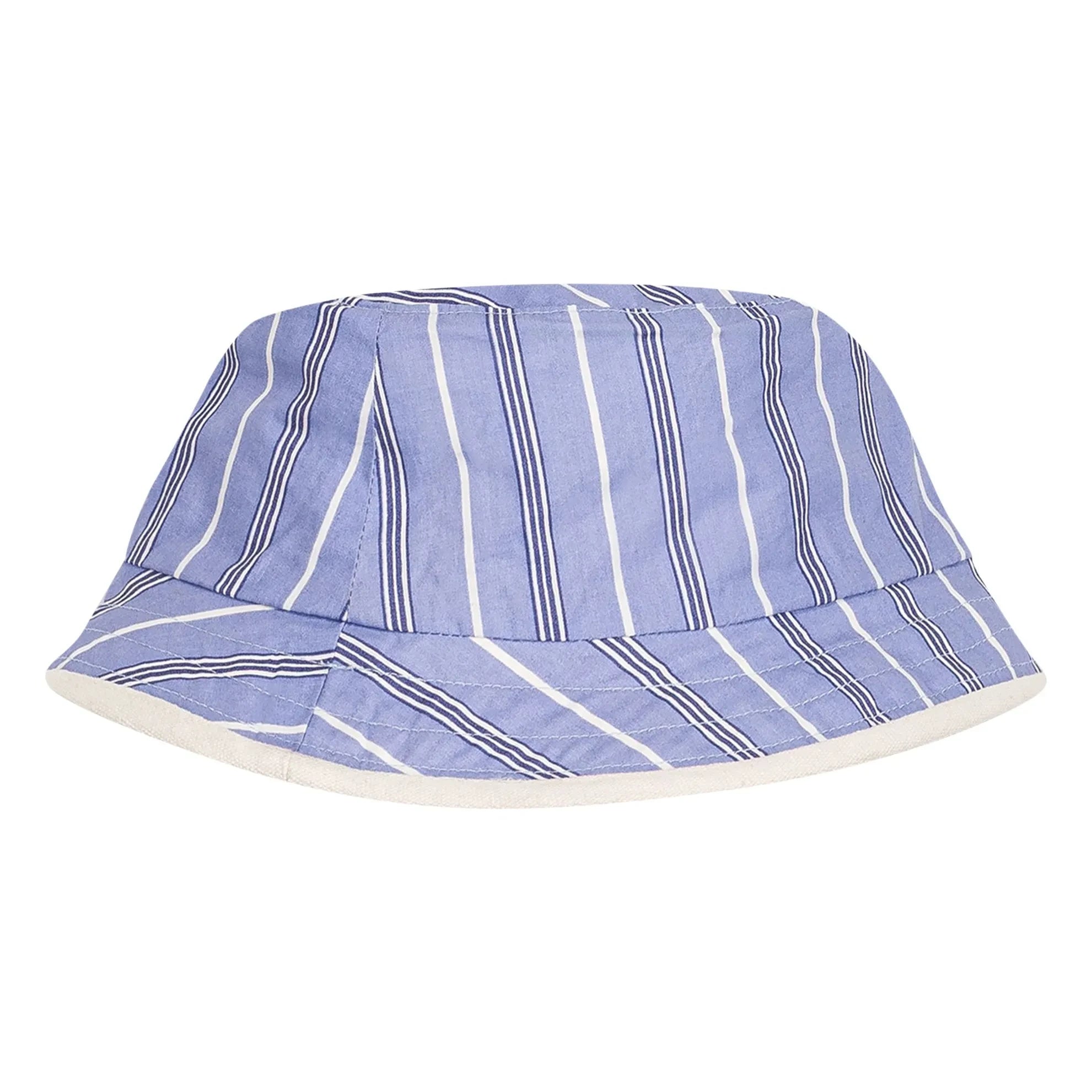 Louise Misha - Lajik Floral Organic Cotton Hat | Cream