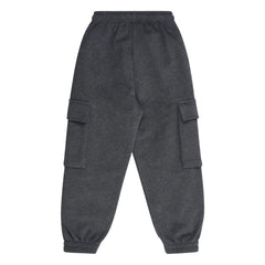 the new society - Logo Jogger Cargo Pants | Dark Gray