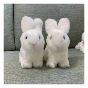 La Pelucherie - Léon Bunny Plush 15 cm | White