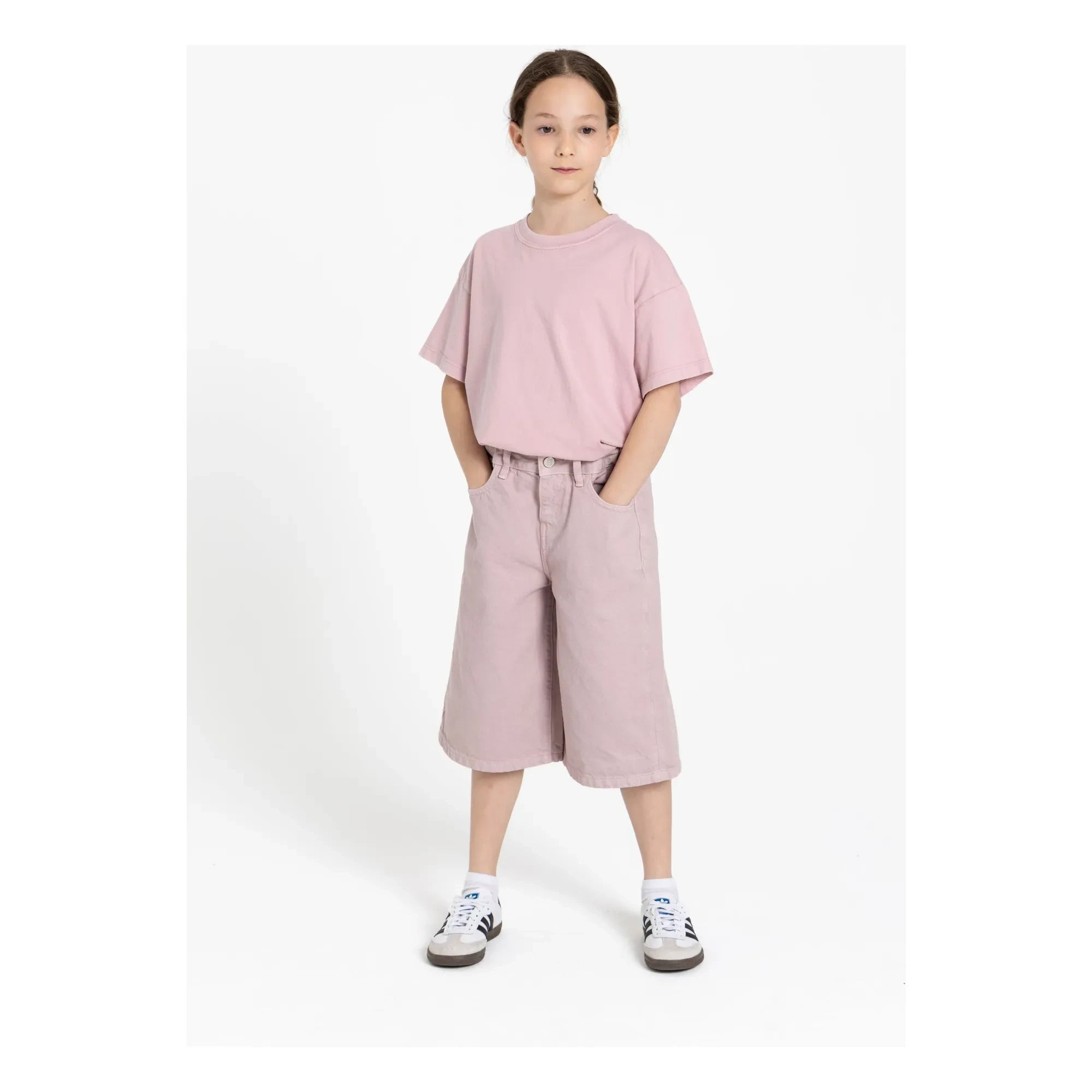 Smallable Kid - Russel Bermuda Shorts | Powder Pink