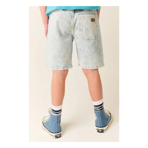 Tumble N'Dry - Juan Denim Cord Shorts | Washed Blue