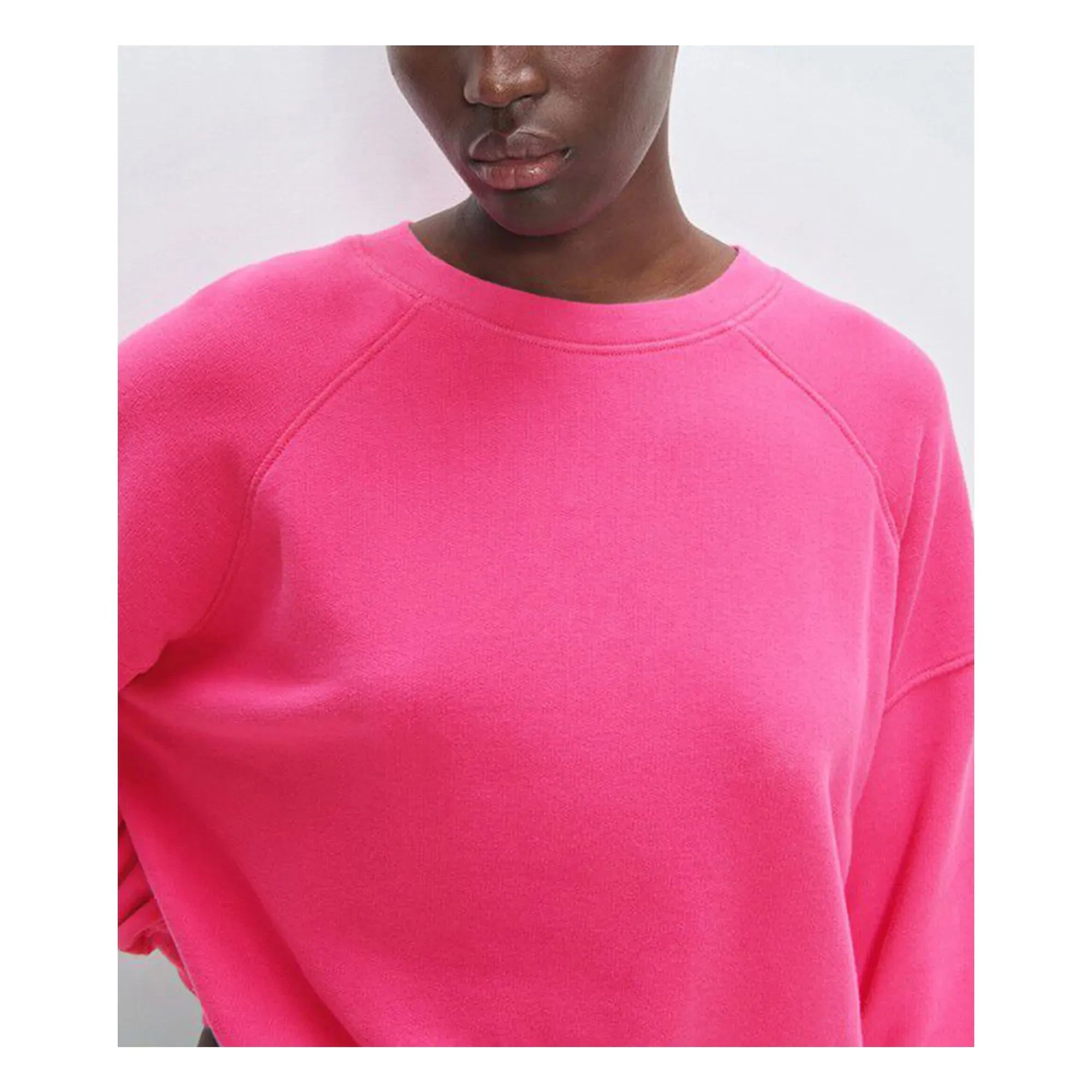 American Vintage - Atubay sweatshirt | Fluorescent pink
