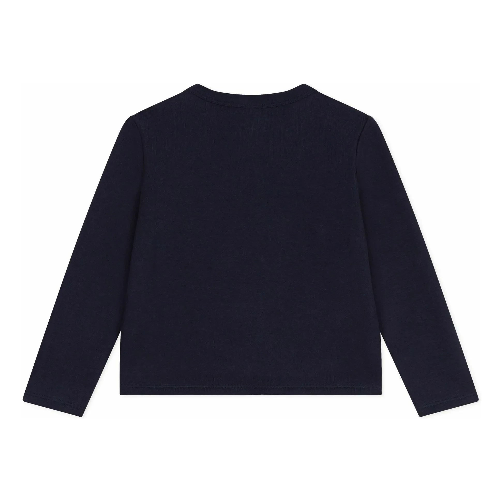 Petit Bateau - Organic Cotton Heart Vest | Navy