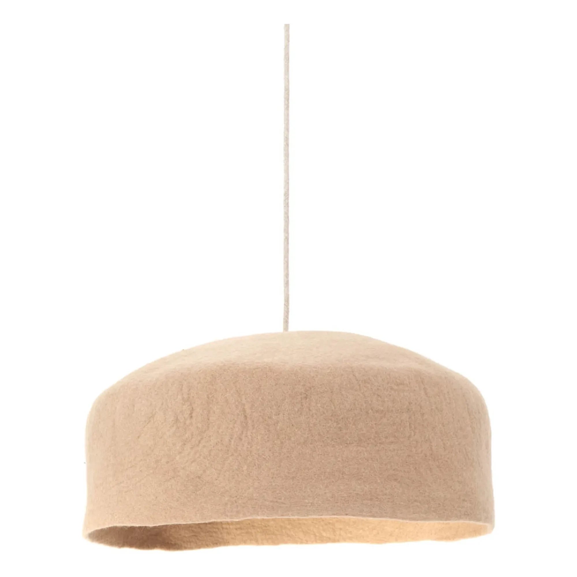 Muskhane - Felt House Lantern | Beige