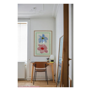 Paper Collective - Striped Flower 01 Poster, by Liat Greenberg