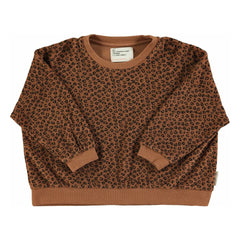 Piupiuchick - Leopard Organic Cotton Towel Fabric | Brown