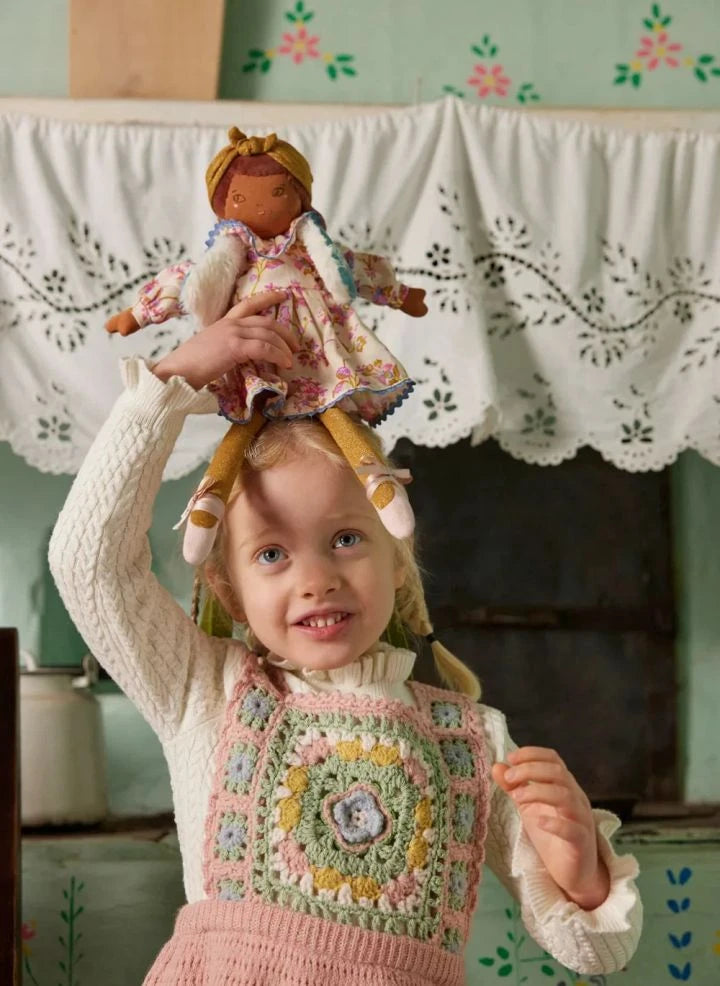Louise Misha - Cherry bebek - Louise Misha x Moulin Roty | Kahverengi