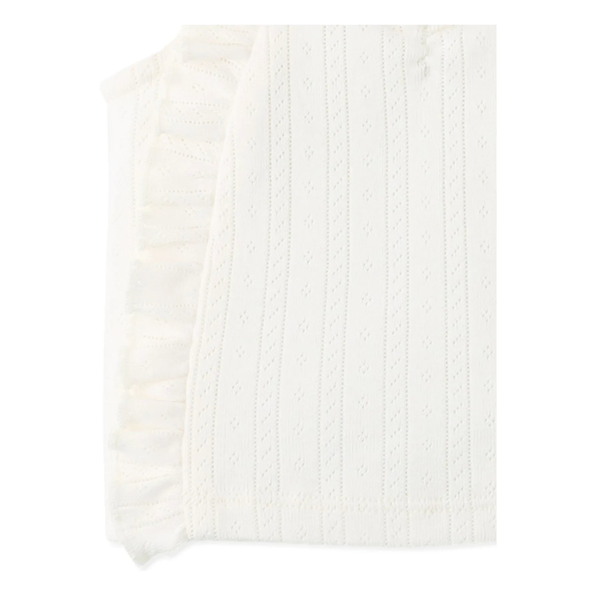 Gingersnaps - Freyja Pointelle Top | Ecru