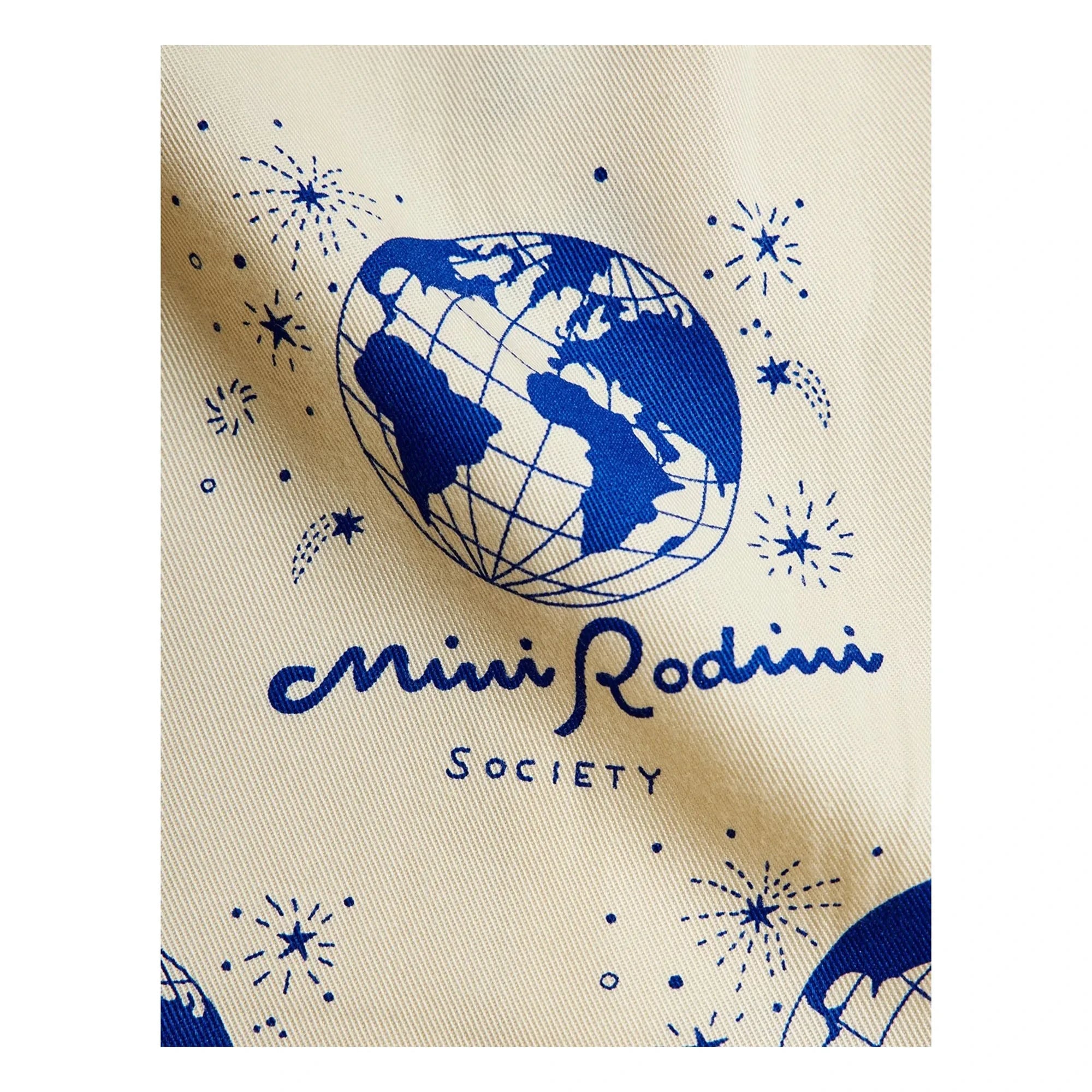 Mini Rodini - Society Tencel Shirt | Off-White