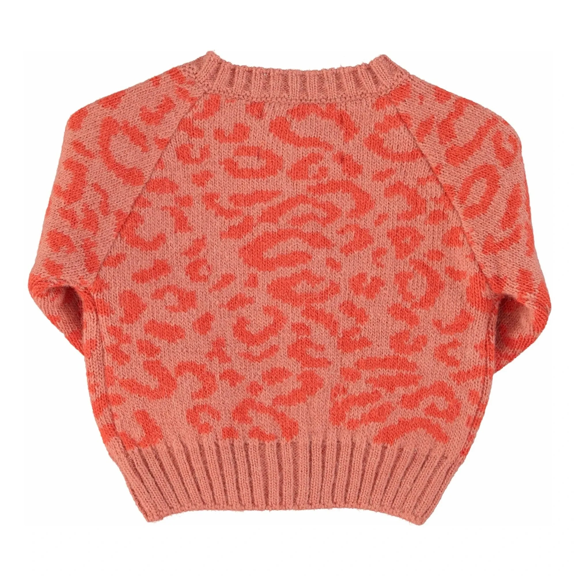 Piupiuchick - Leopard Wool Vest | Pink
