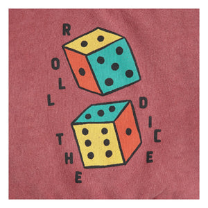 Bobo Choses - Roll The Dice Sweat Organic Cotton | Brown