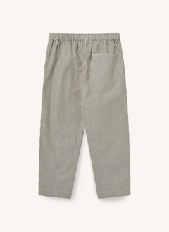 Copenhagen Colors - Organic Cotton Checked Pants | Brown
