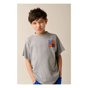 Tumble N'Dry - Sunbury Oversized Organic Cotton T-Shirt | Light Gray