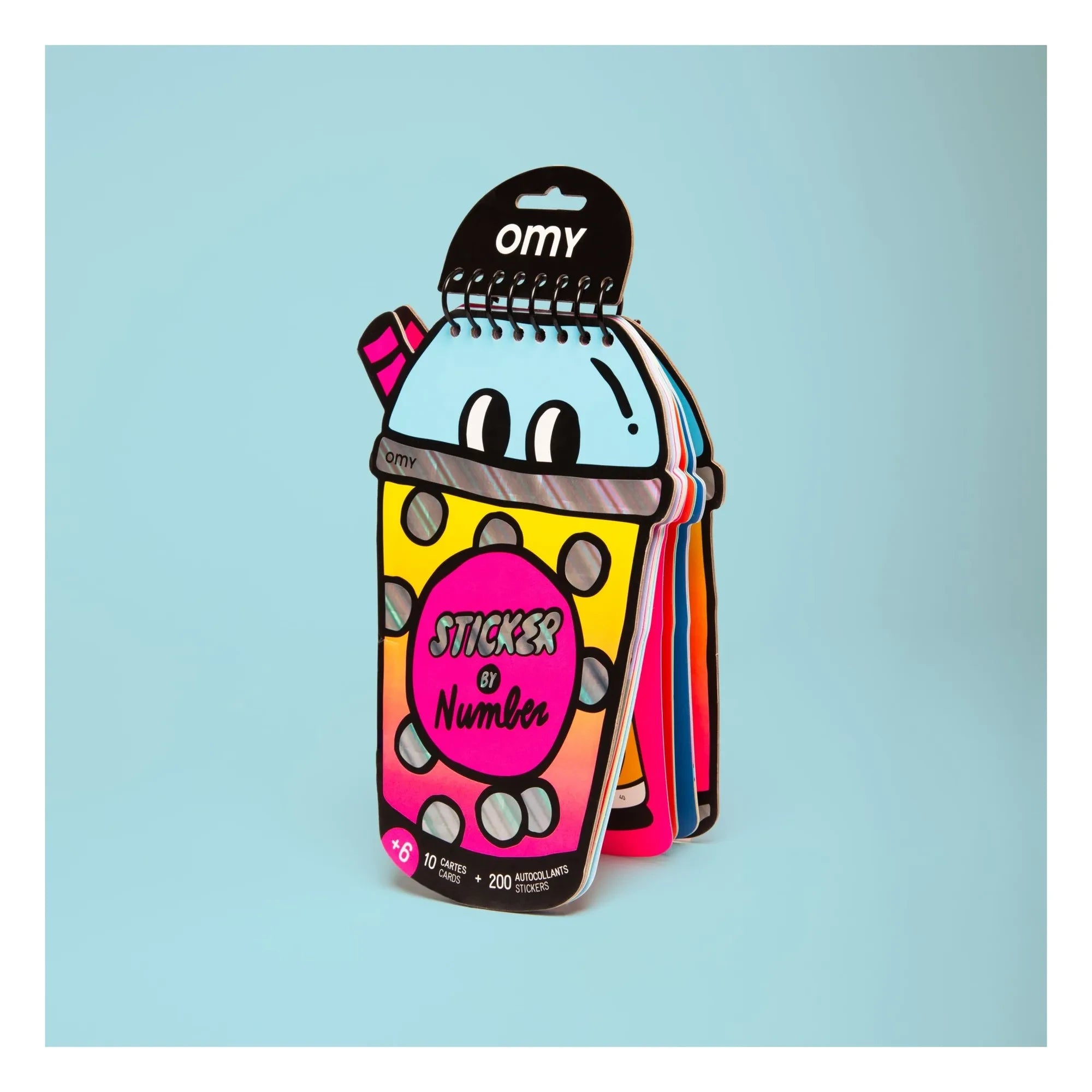 Omy - Bubble Tea Sticker Activity Book