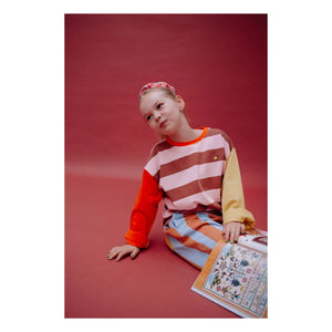 Sticky Lemon - Striped Lemon T-Shirt | Orange