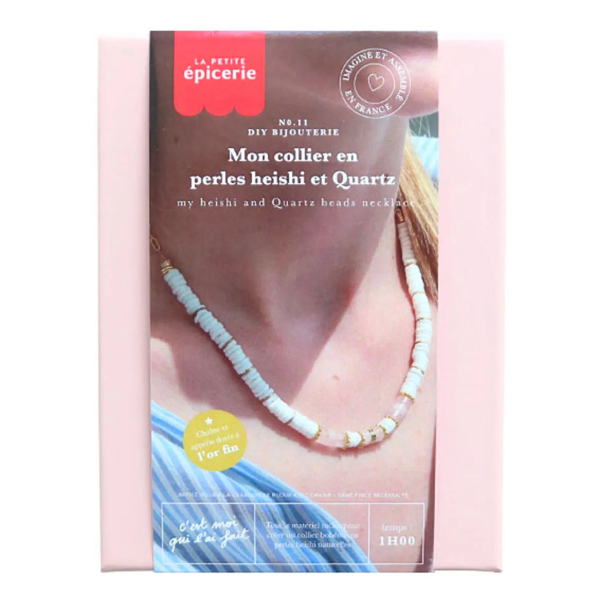 La Petite Épicerie - DIY kiti - Heishi ve kuvars boncuklu kolyem