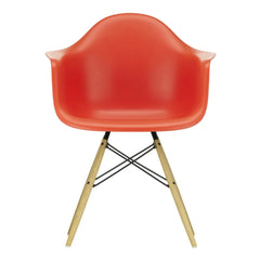 Vitra - DAW Chair - Maple Base - Charles & Ray Eames | Coquelicot Red