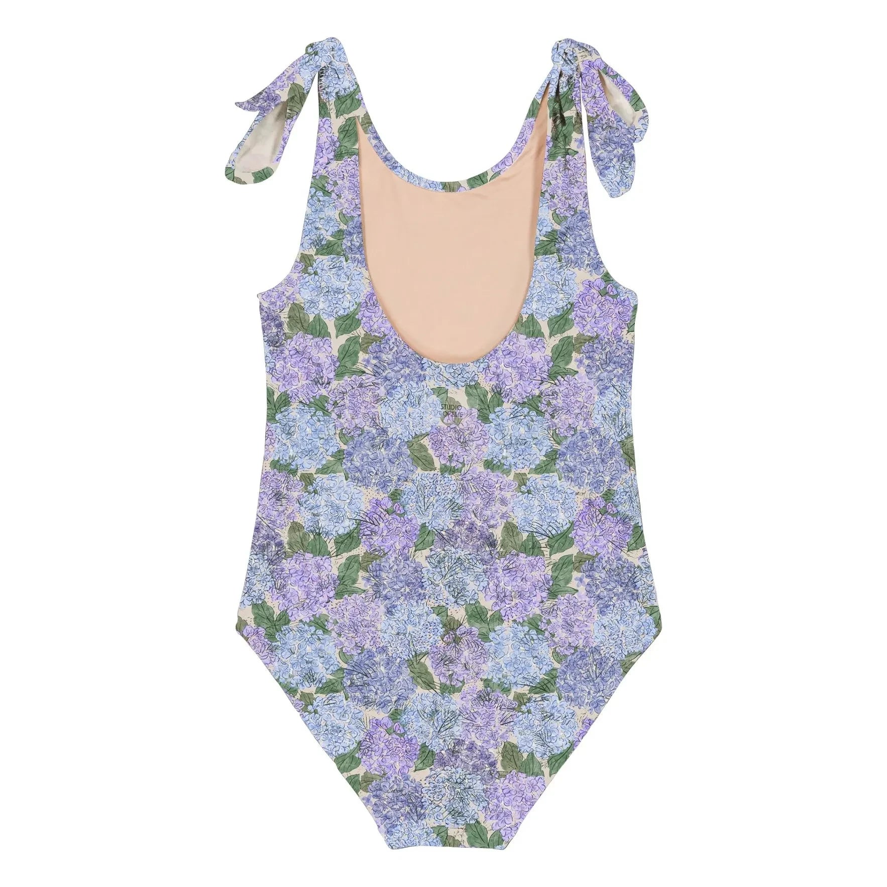 Studio Bohème - Roberta Fleurs Organic Cotton Swimsuit | Lilac