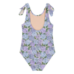 Studio Bohème - Roberta Fleurs Organic Cotton Swimsuit | Lilac