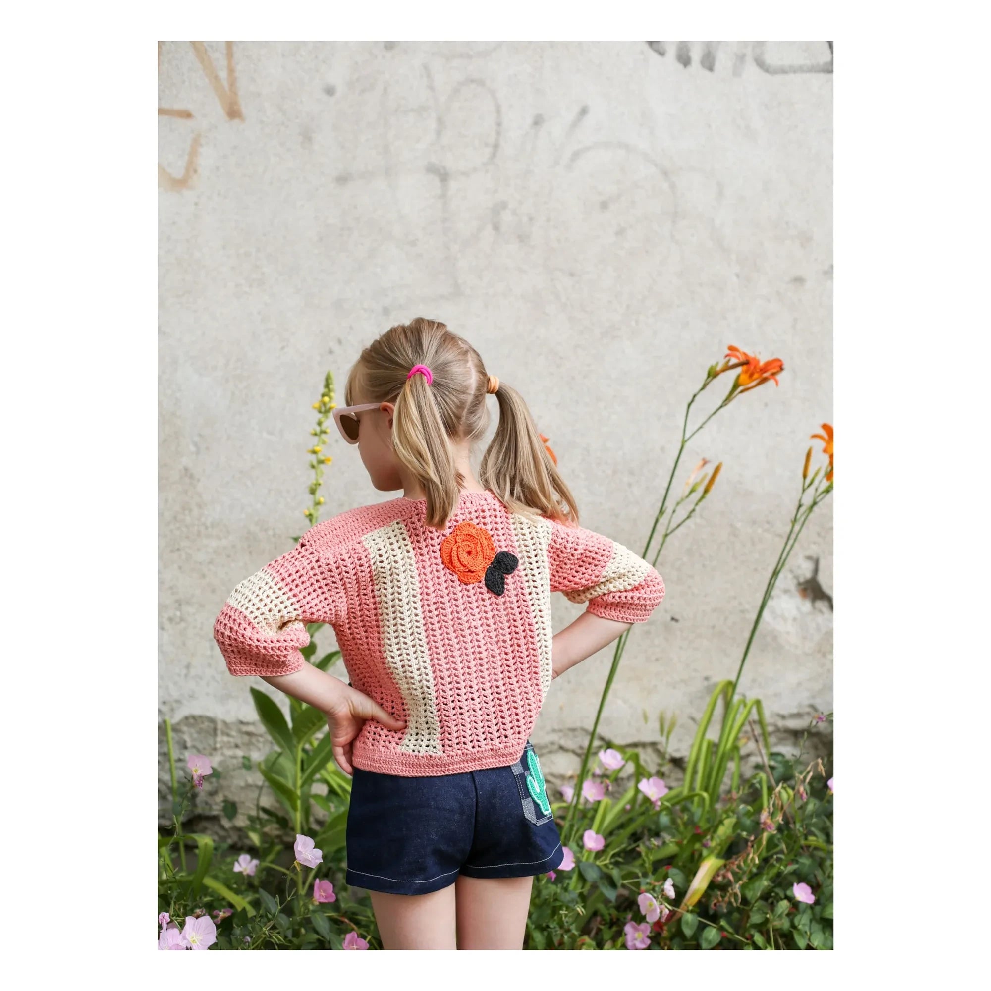 Kalinka - Penelope Crochet Jacket | Pink