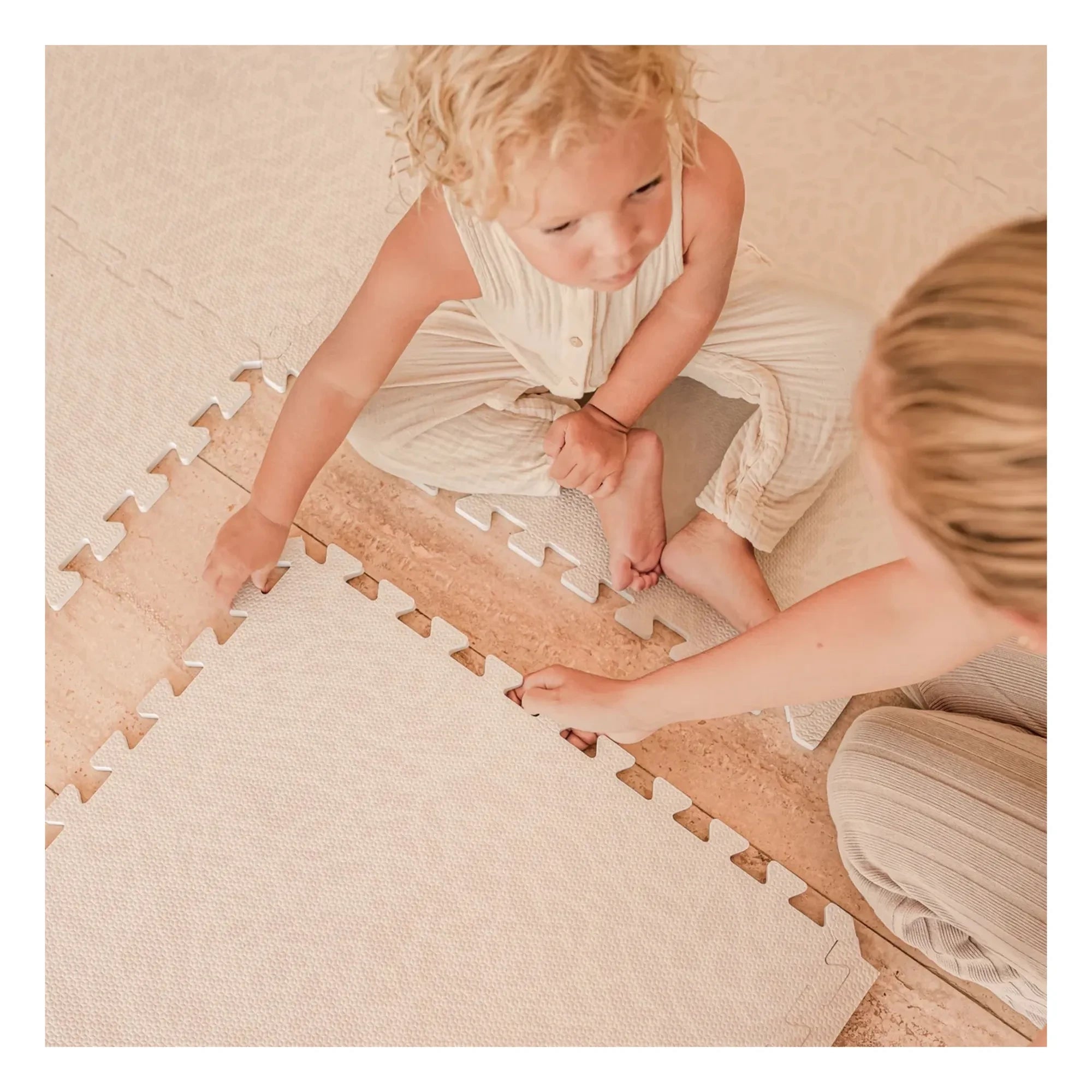 Toddlekind - Wild Modular Play Mat | Dusty Pink