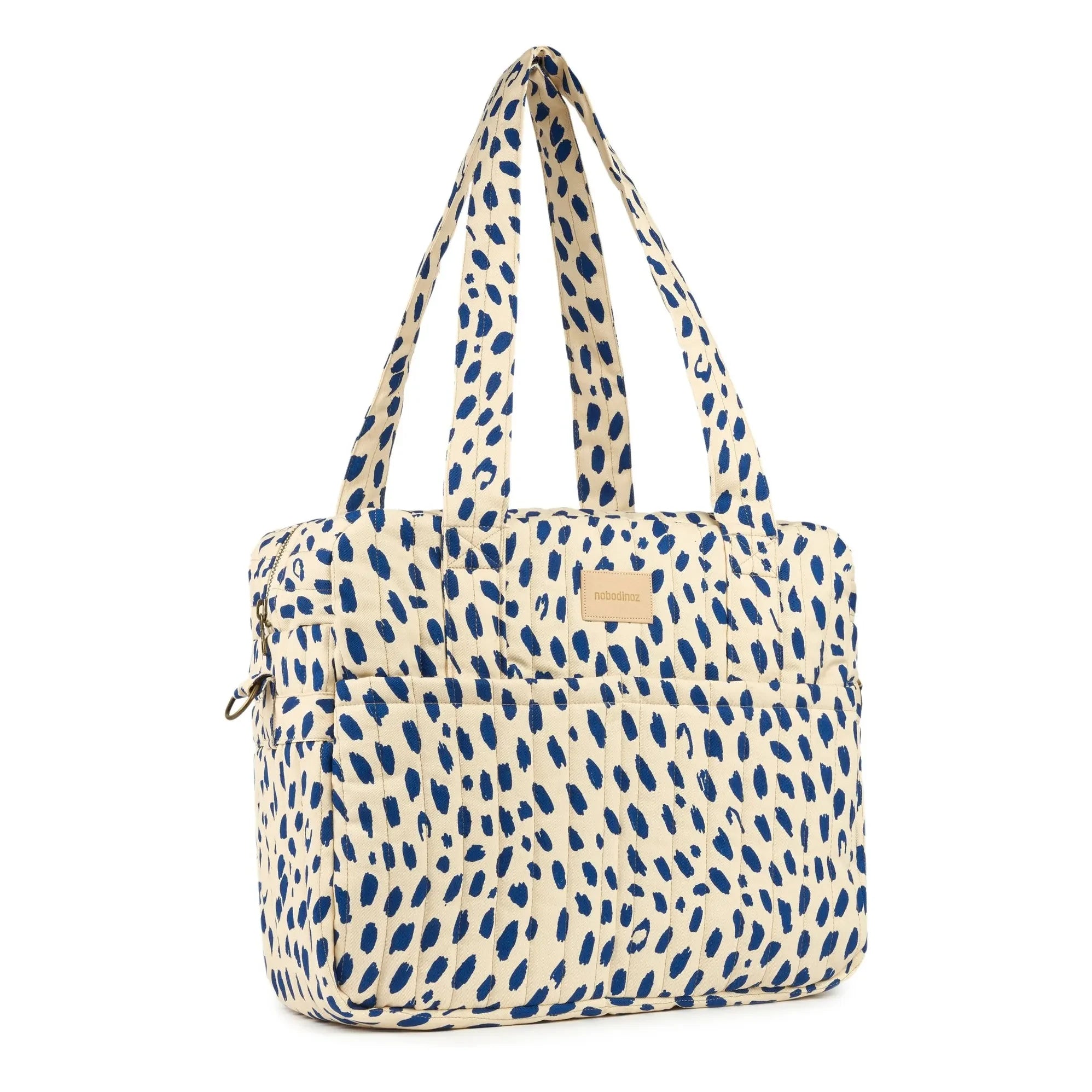 Nobodinoz - Waterproof Baby Changing Bag Hyde Park Leonie | Blue