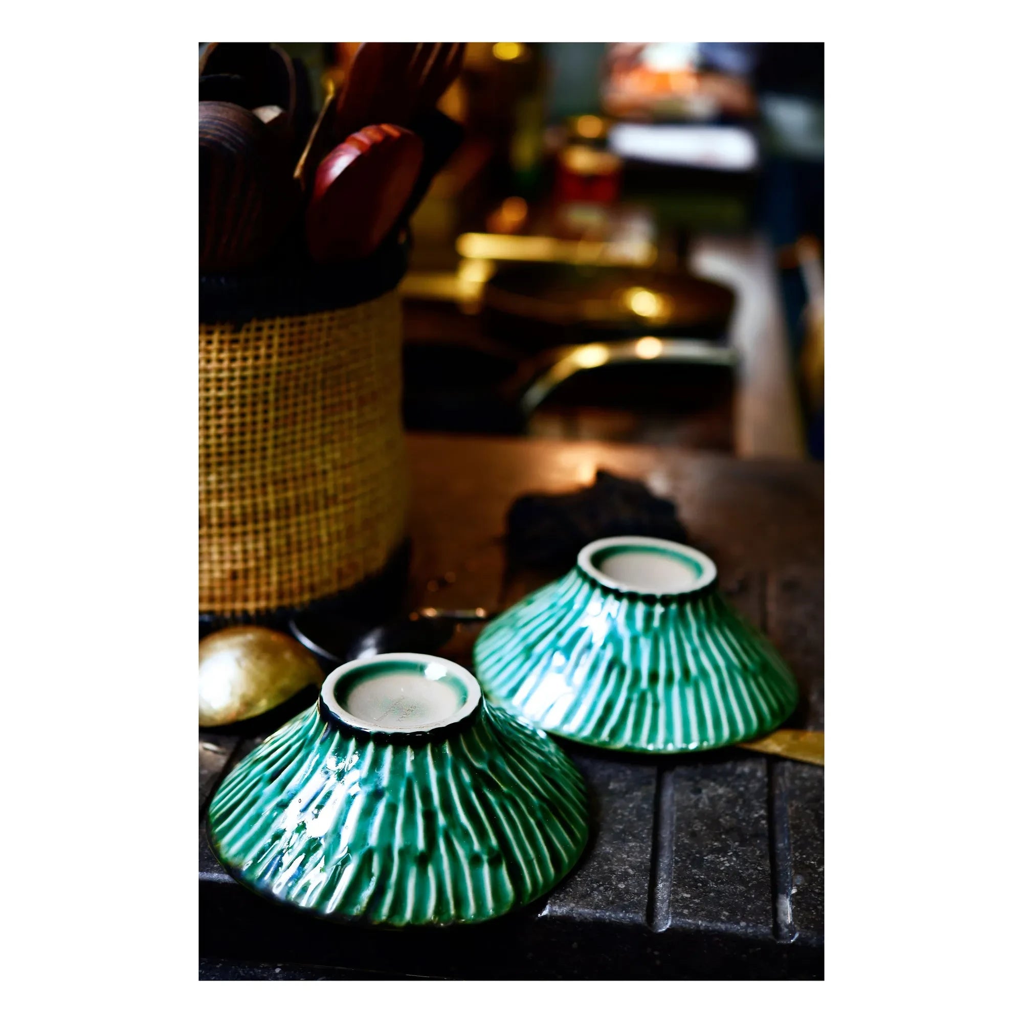 Serax - Verde Lanza Bowls, Pascale Naessens - Set of 2 | Green