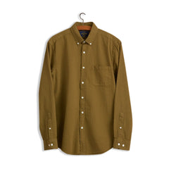 Portuguese Flannel - Atlantico Camp Dokulu Gömlek | Zeytin Yeşili
